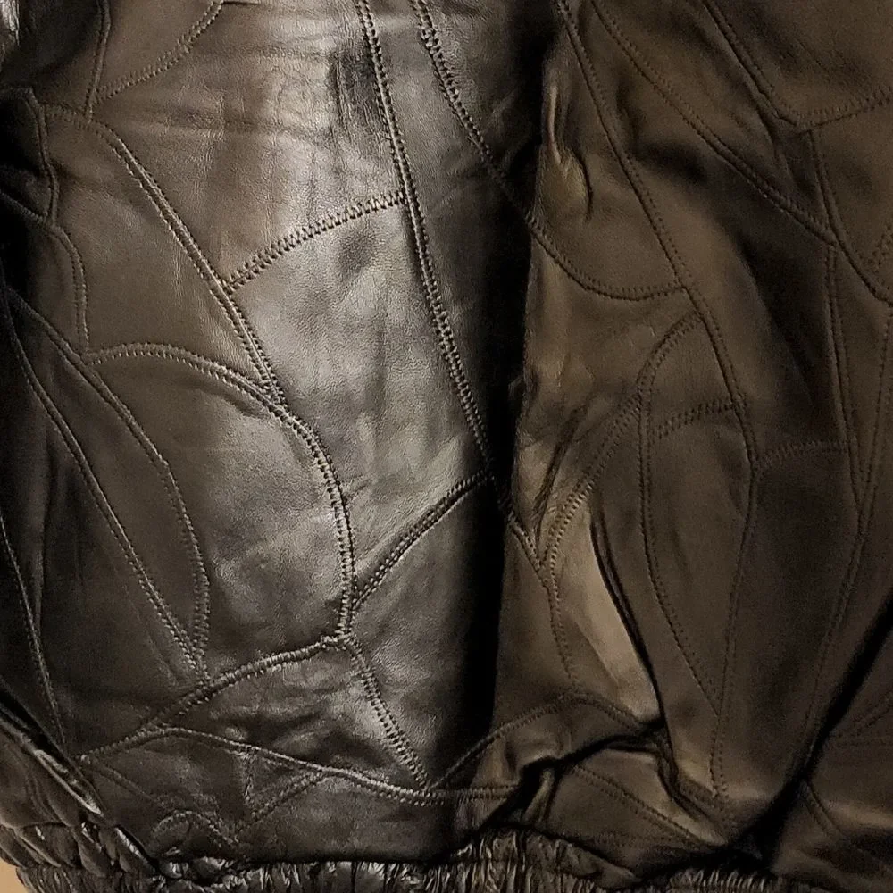 Men's leather jacket
